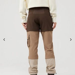 Outdoor Voices RecTrek Zip-Off Pant: brown XXL